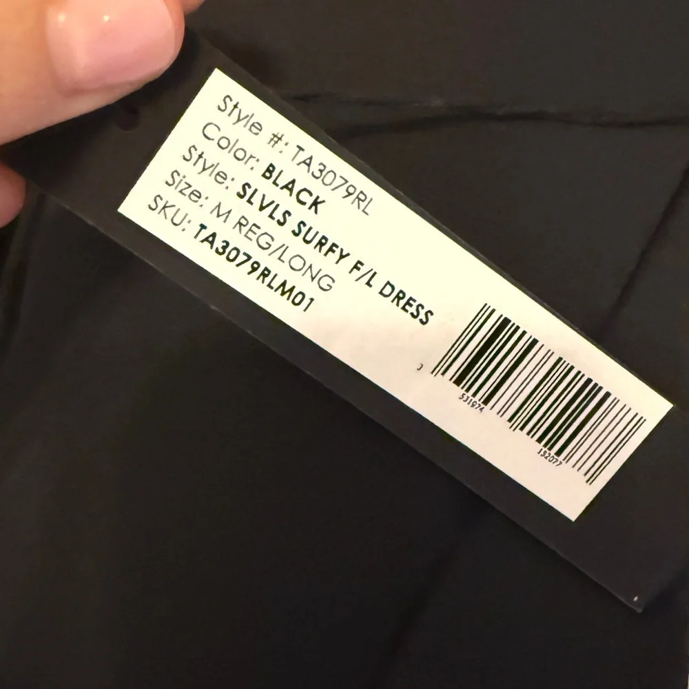 Ta3 Sleeveless Surfy Pencil Dress in Black Scuba - Picture 7 of 9